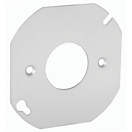 Southwire Electrical Box Cover, Octagon, Galvanized Steel, Flat Cover 54C41